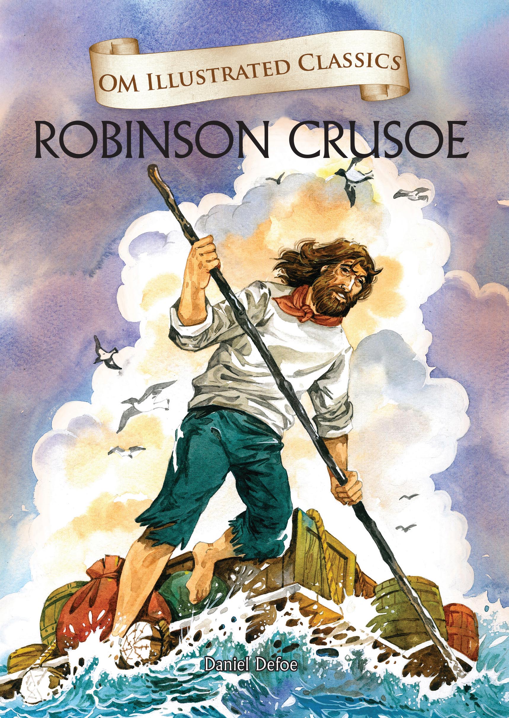 Robinson Crusoe : Om Illustrated Classics - Om Books - Distacart