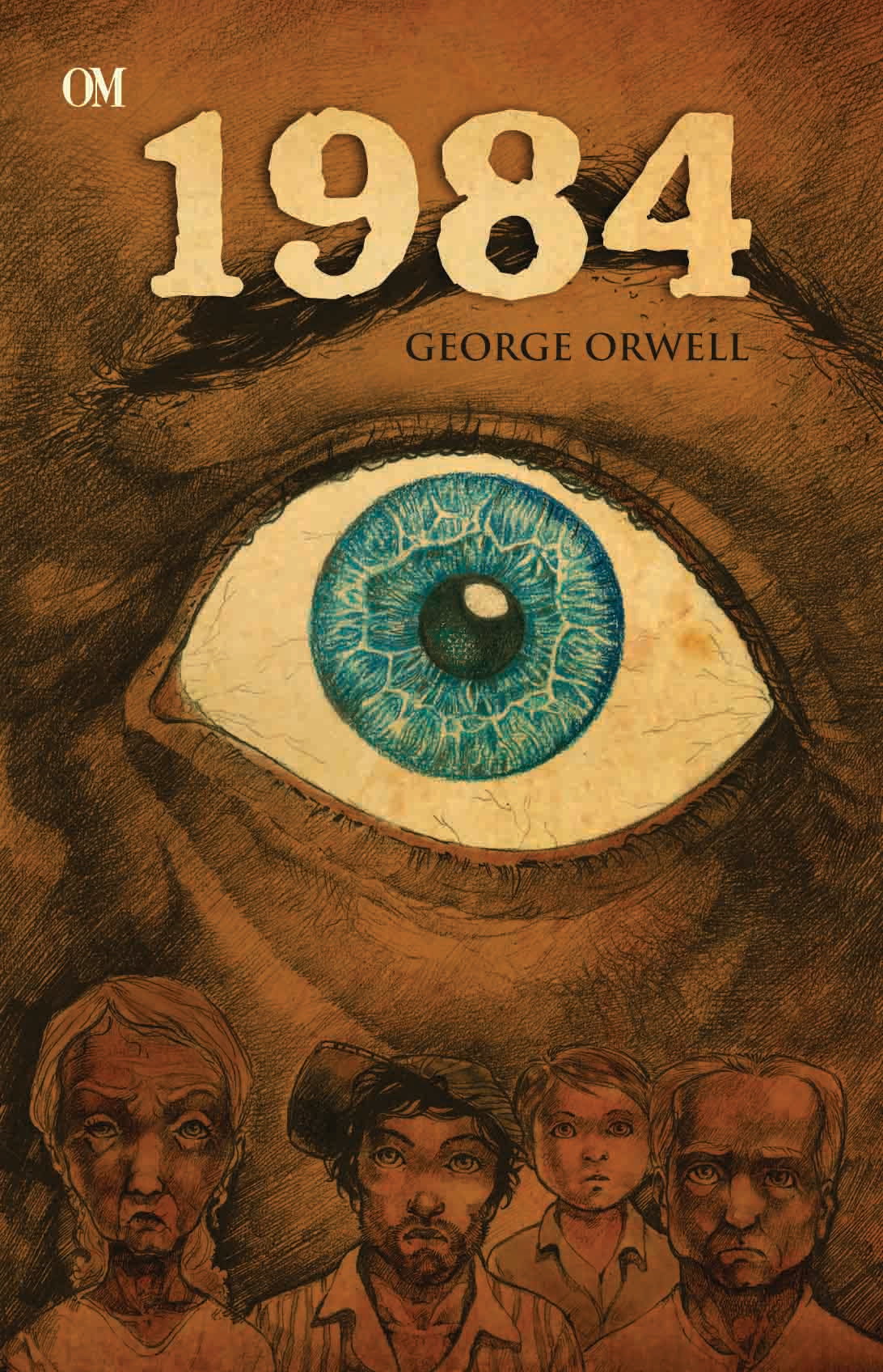 1984 by George Orwell - Om Books - Distacart