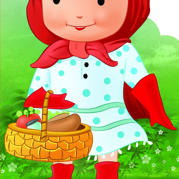 Little Red Riding Hood : Cutout Story Book - Om Books - Distacart