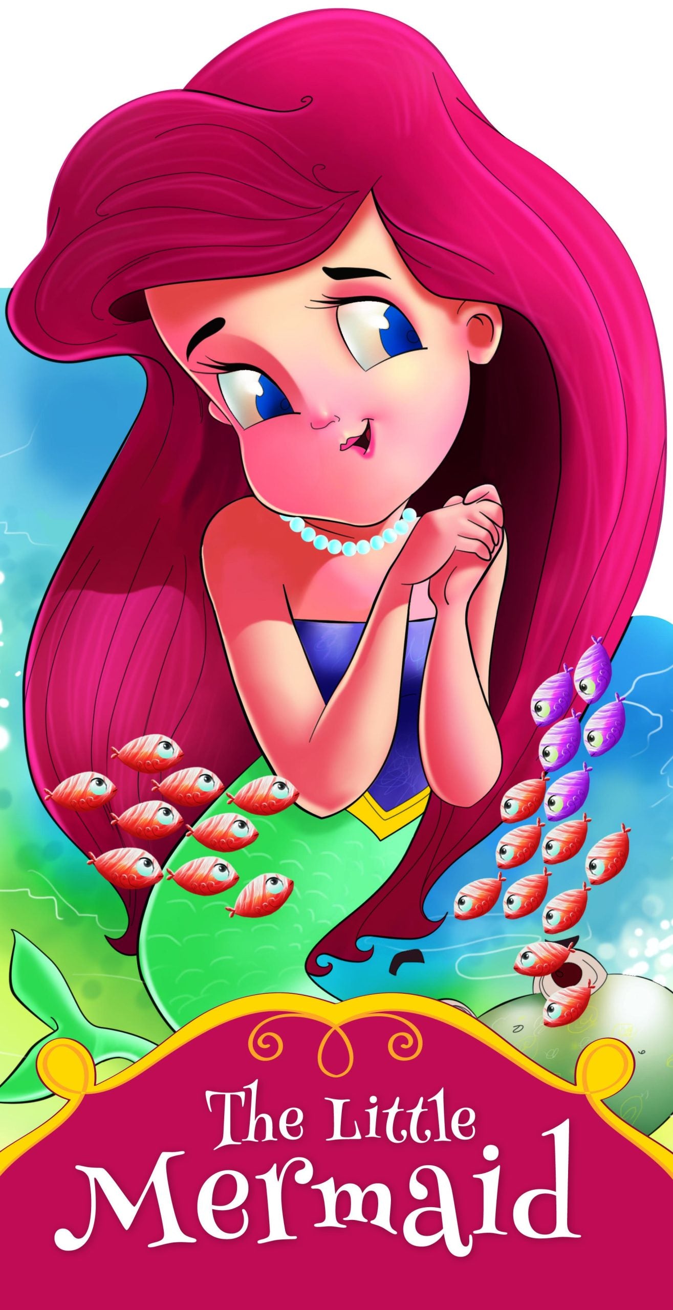 The Little Mermaid : Cutout Story Book - Om Books - Distacart