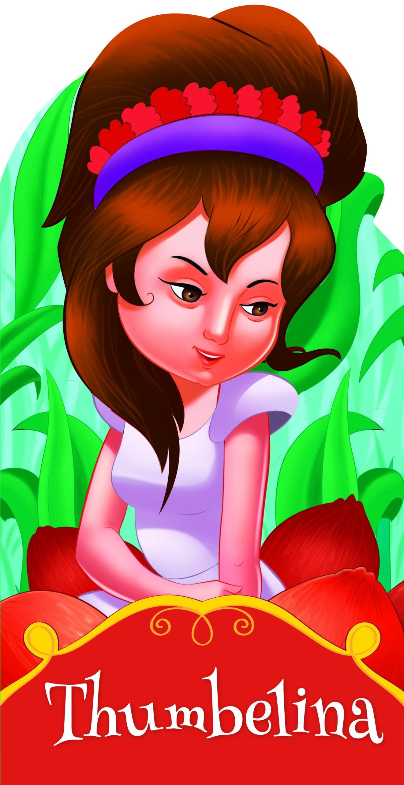 Thumbelina : Cutout Story Book - Om Books - Distacart