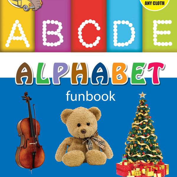 Wipe & Clean ALPHABET Funbook - Om Books - Distacart