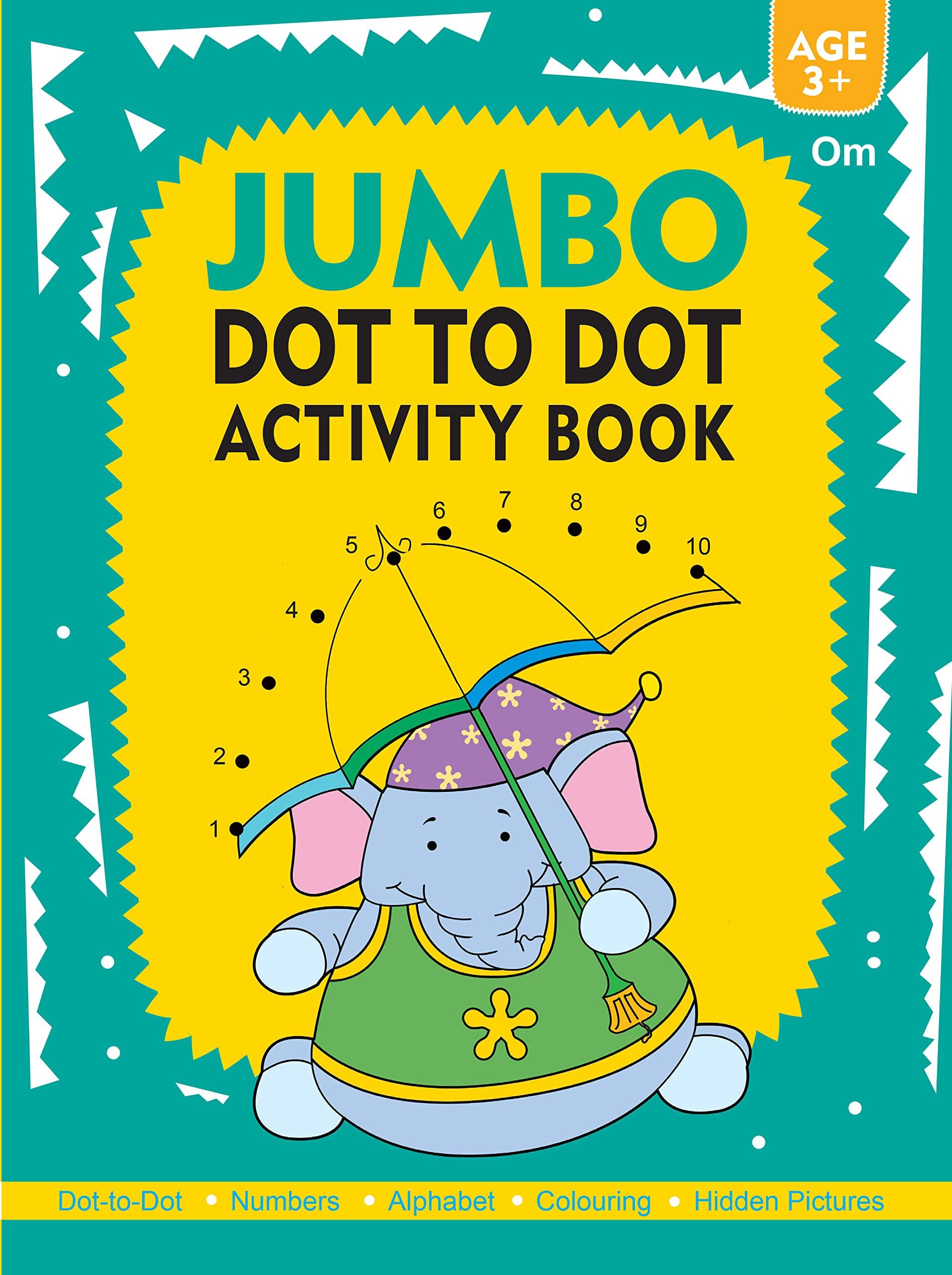 Jumbo Dot-to-Dot Activity Book - Om Books - Distacart