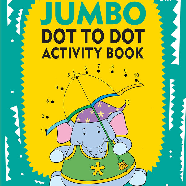 Jumbo Dot-to-Dot Activity Book - Om Books - Distacart