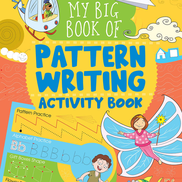 My Big Book of Pattern Writing Activity Book - Om Books - Distacart