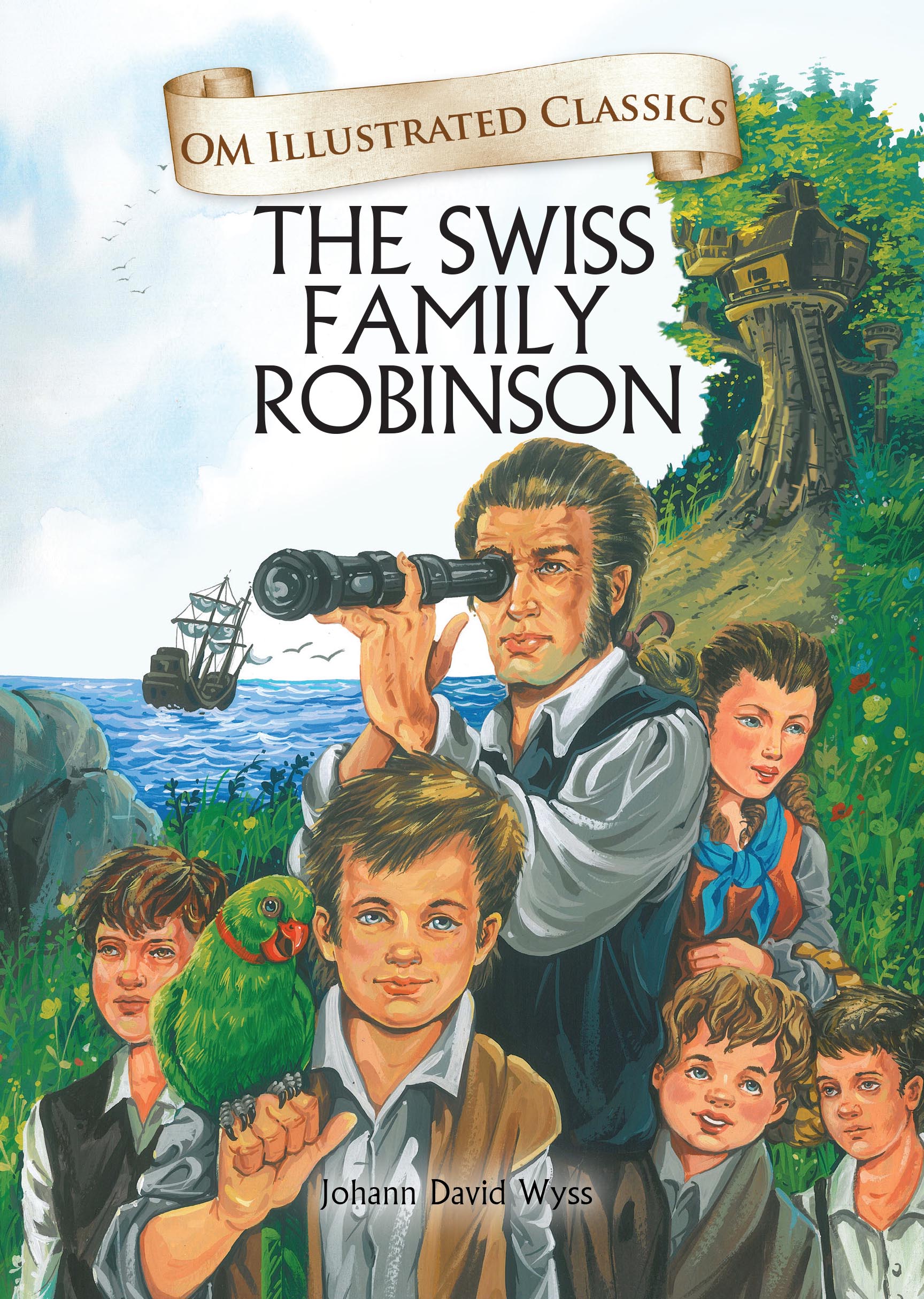 The Swiss Family Robinson : Om Illustrated Classics - Om Books - Distacart