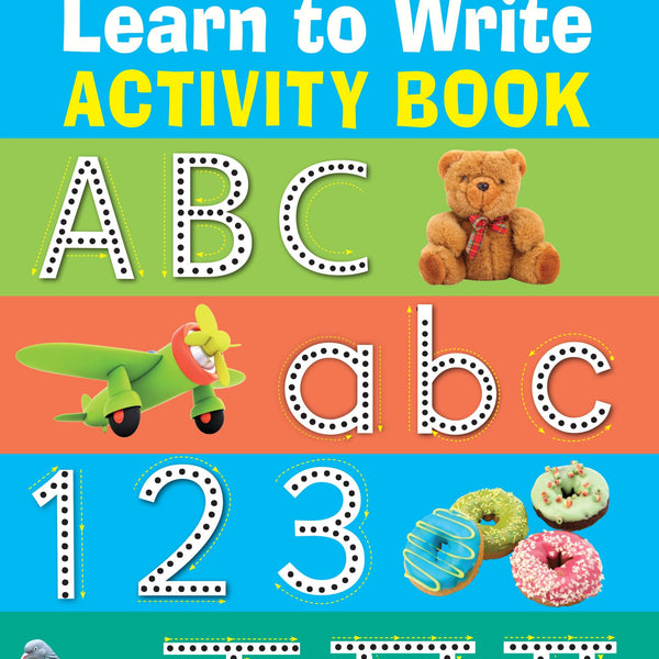 All in One Learn to Write Activity Book - Om Books - Distacart
