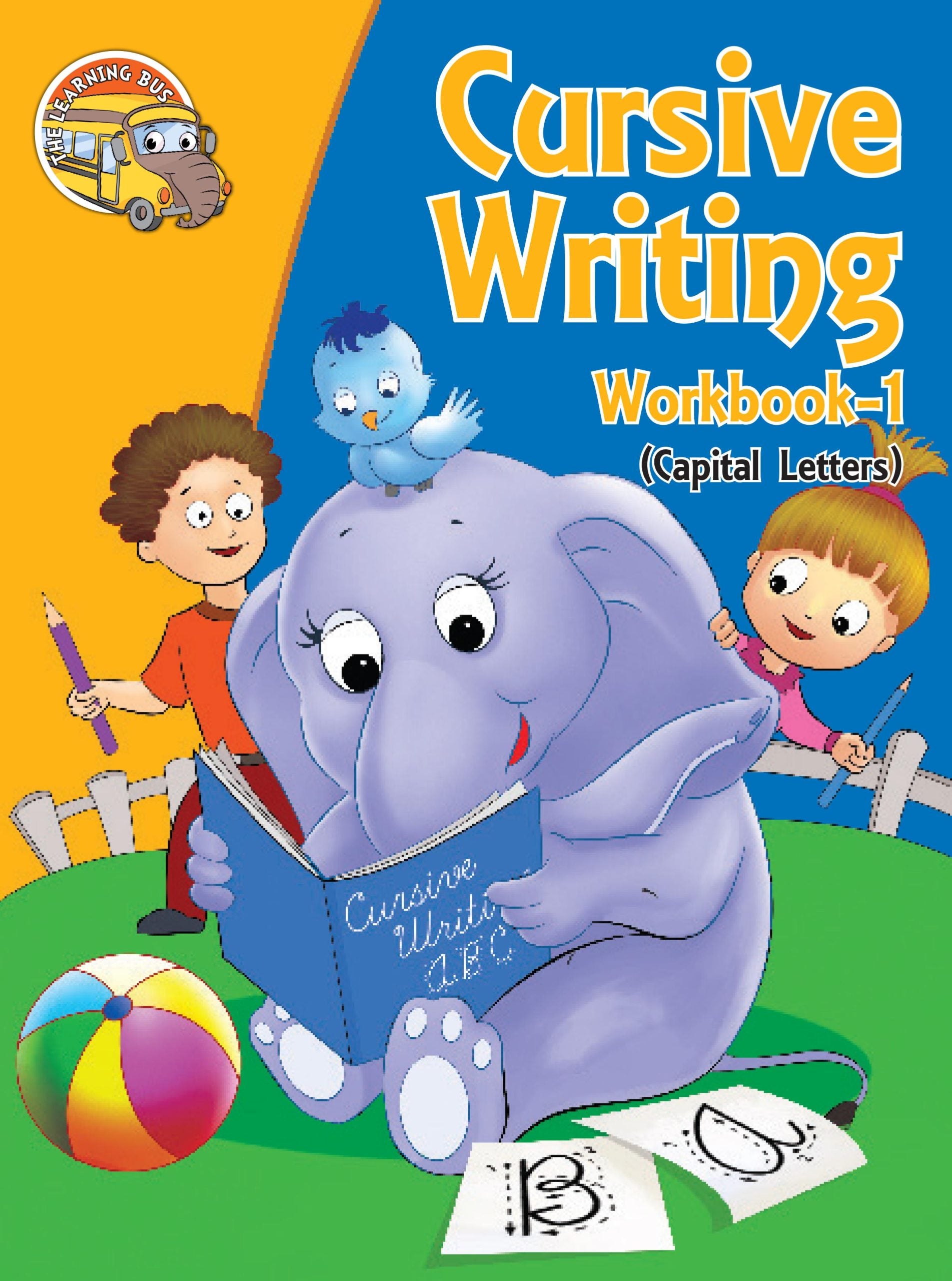 Cursive Writing Capital Letters Workbook - Om Books - Distacart