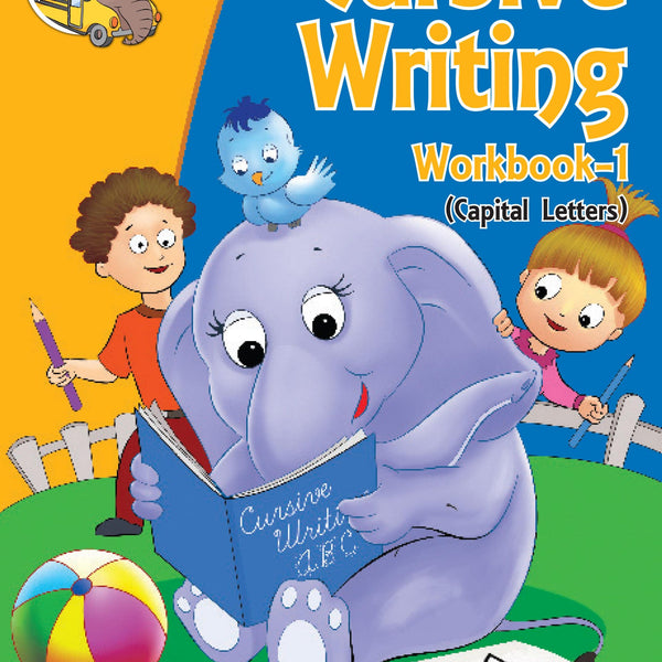 Cursive Writing Capital Letters Workbook - Om Books - Distacart
