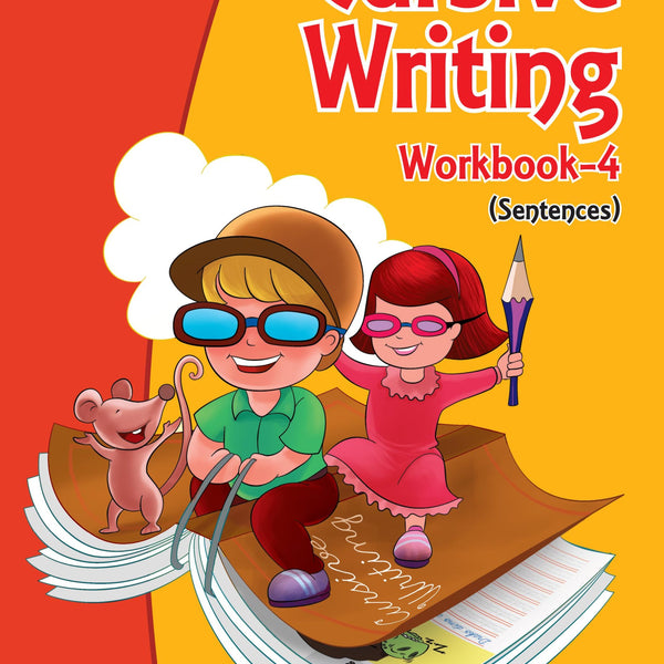 Cursive Writing Workbook 4 (Sentences) - Om Books - Distacart