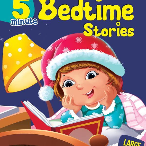 5 Minute Bedtime Stories : Large Print - Om Books - Distacart