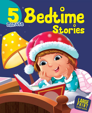5 Minute Bedtime Stories : Large Print - Om Books - Distacart