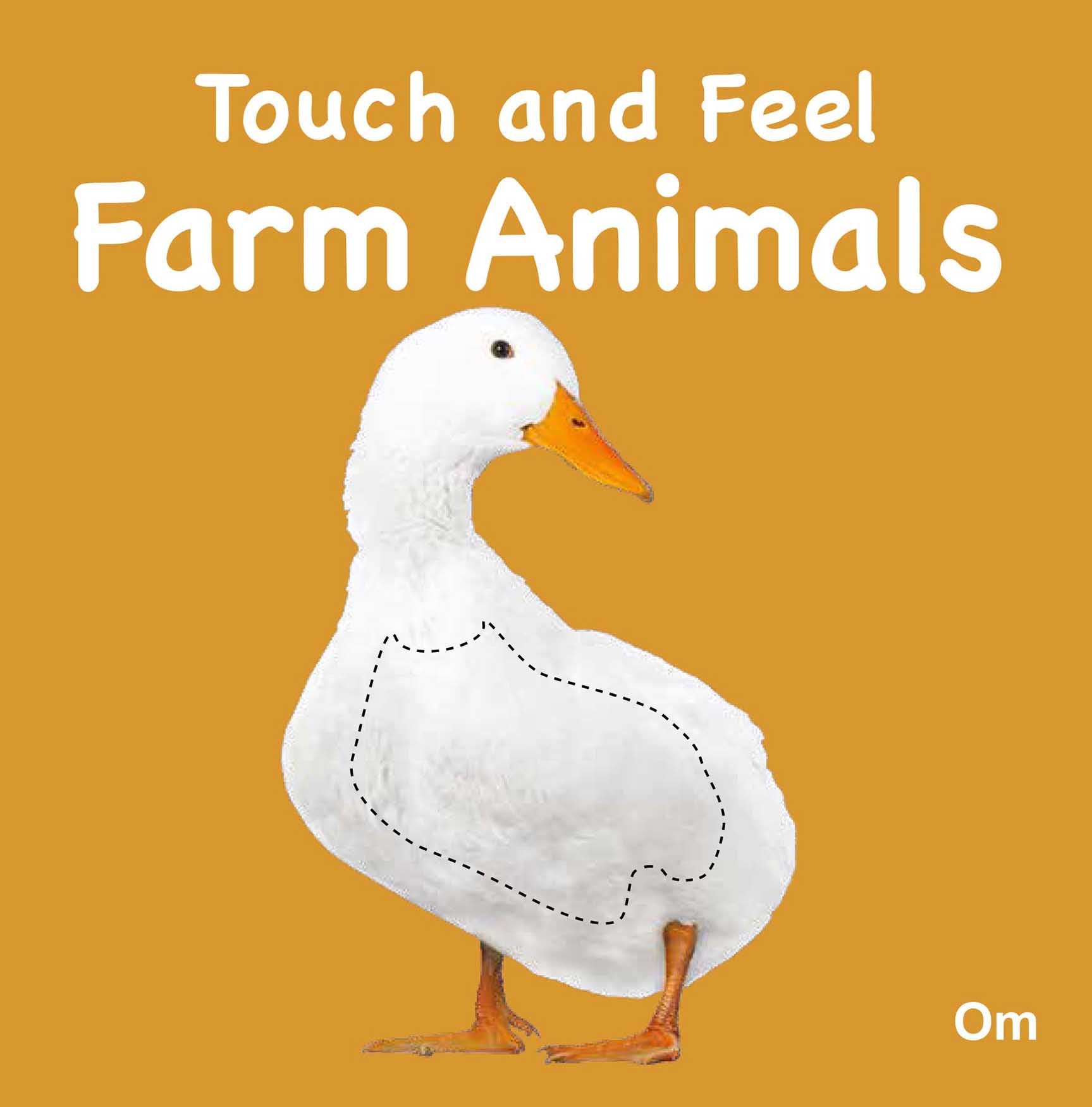 Touch and Feel Farm Animals - Om Books - Distacart