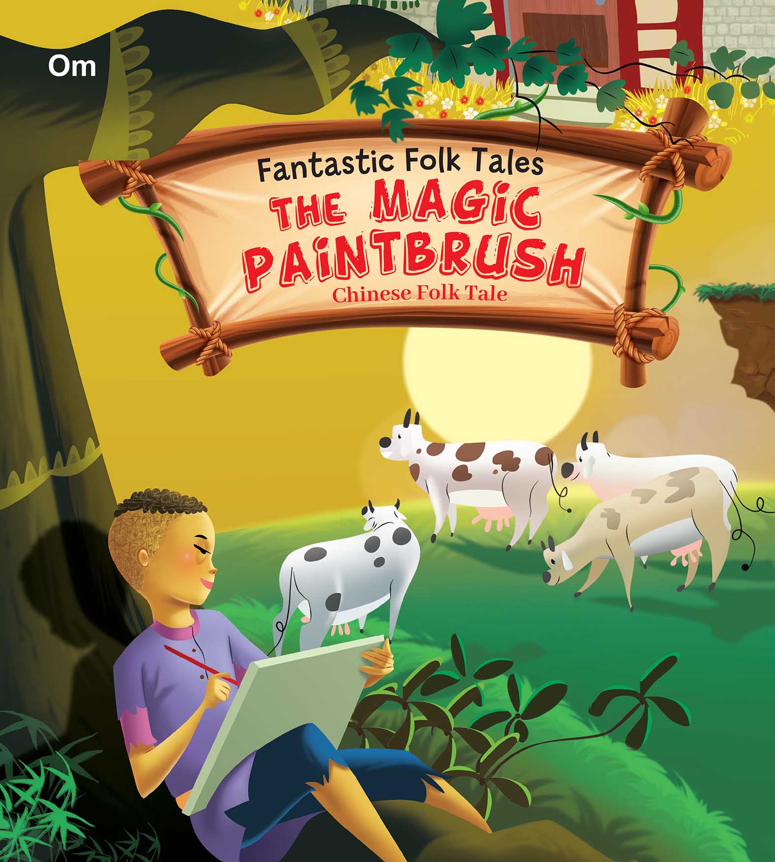 The Magic Paintbrush : Fantastic Folktales - Om Books - Distacart