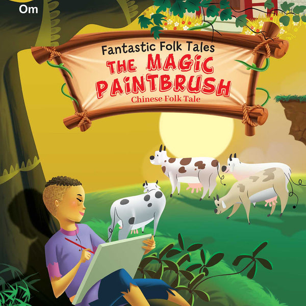 The Magic Paintbrush : Fantastic Folktales - Om Books - Distacart