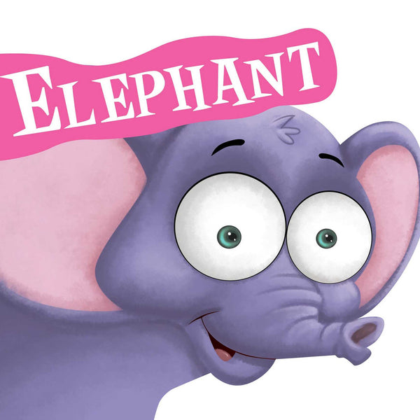 Elephant : Cutout Board Book - Om Books - Distacart