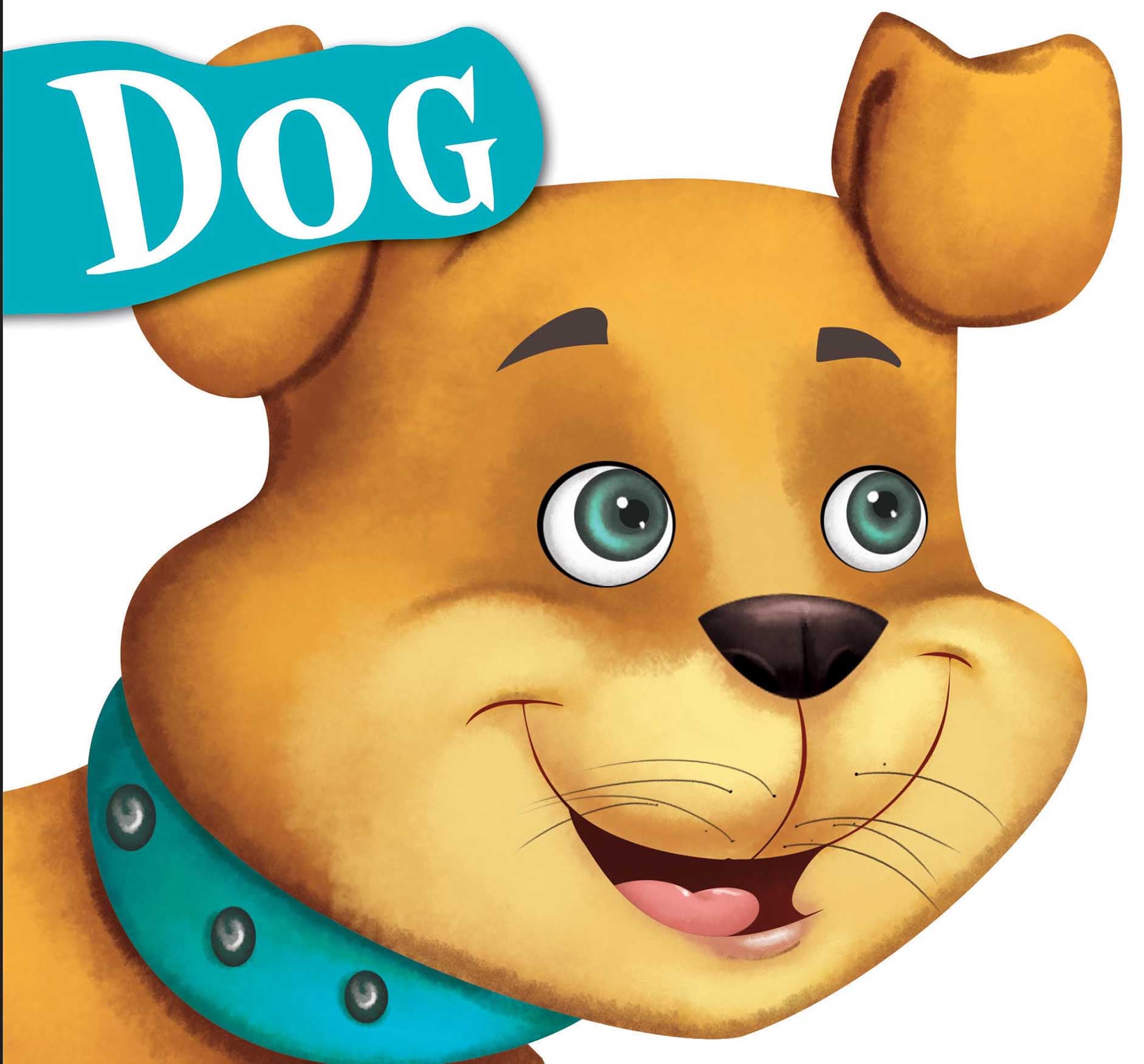 Dog : Cutout Board Book - Om Books - Distacart
