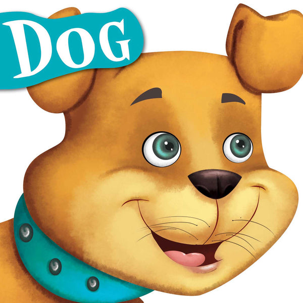 Dog : Cutout Board Book - Om Books - Distacart