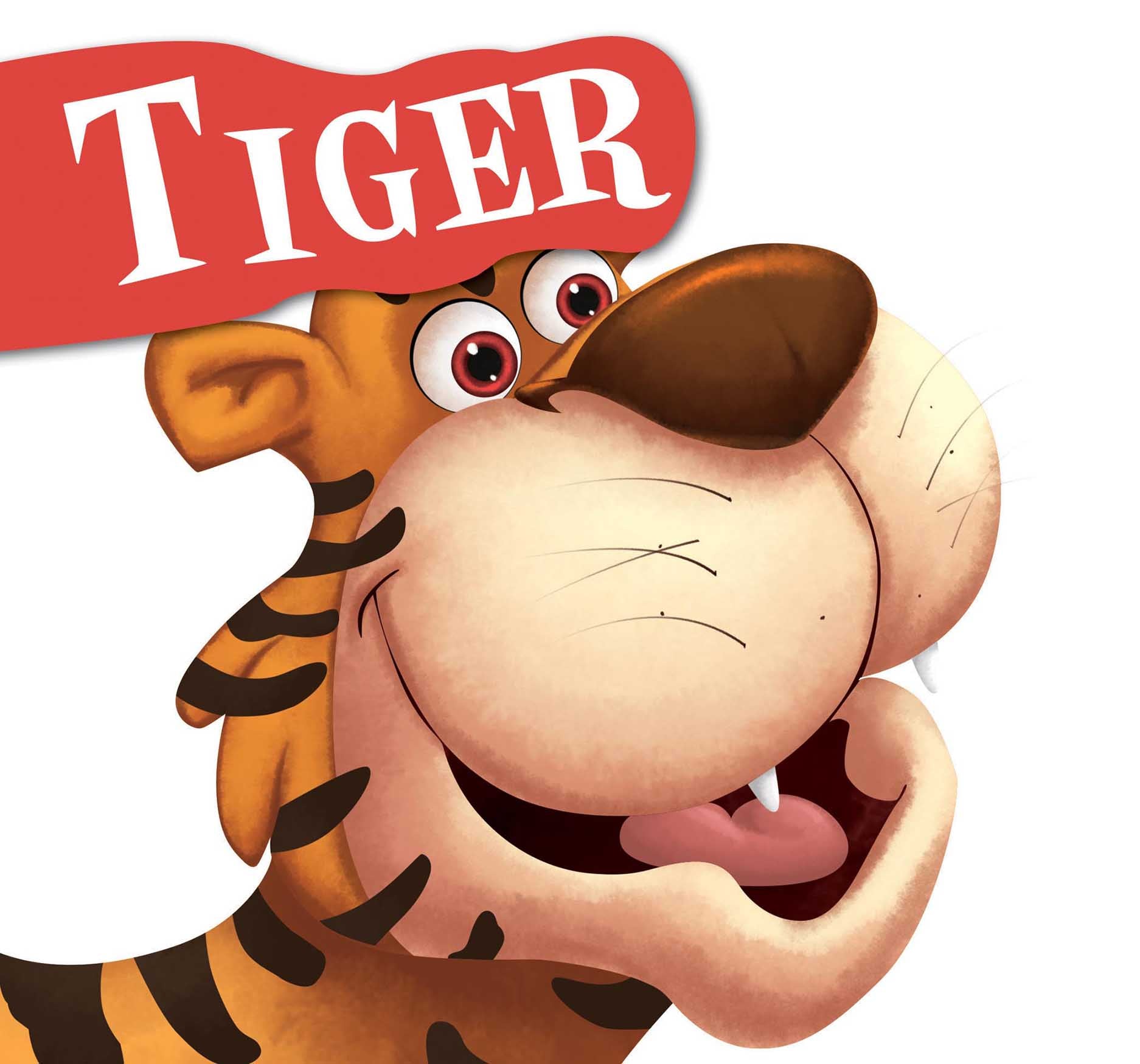 Tiger : Cutout Board Book - Om Books - Distacart