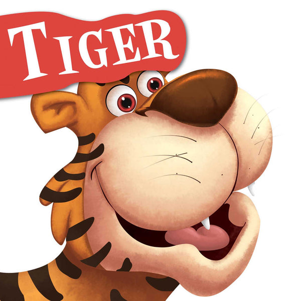 Tiger : Cutout Board Book - Om Books - Distacart
