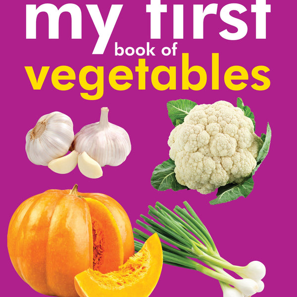 My First Book of Vegetables - Om Books - Distacart