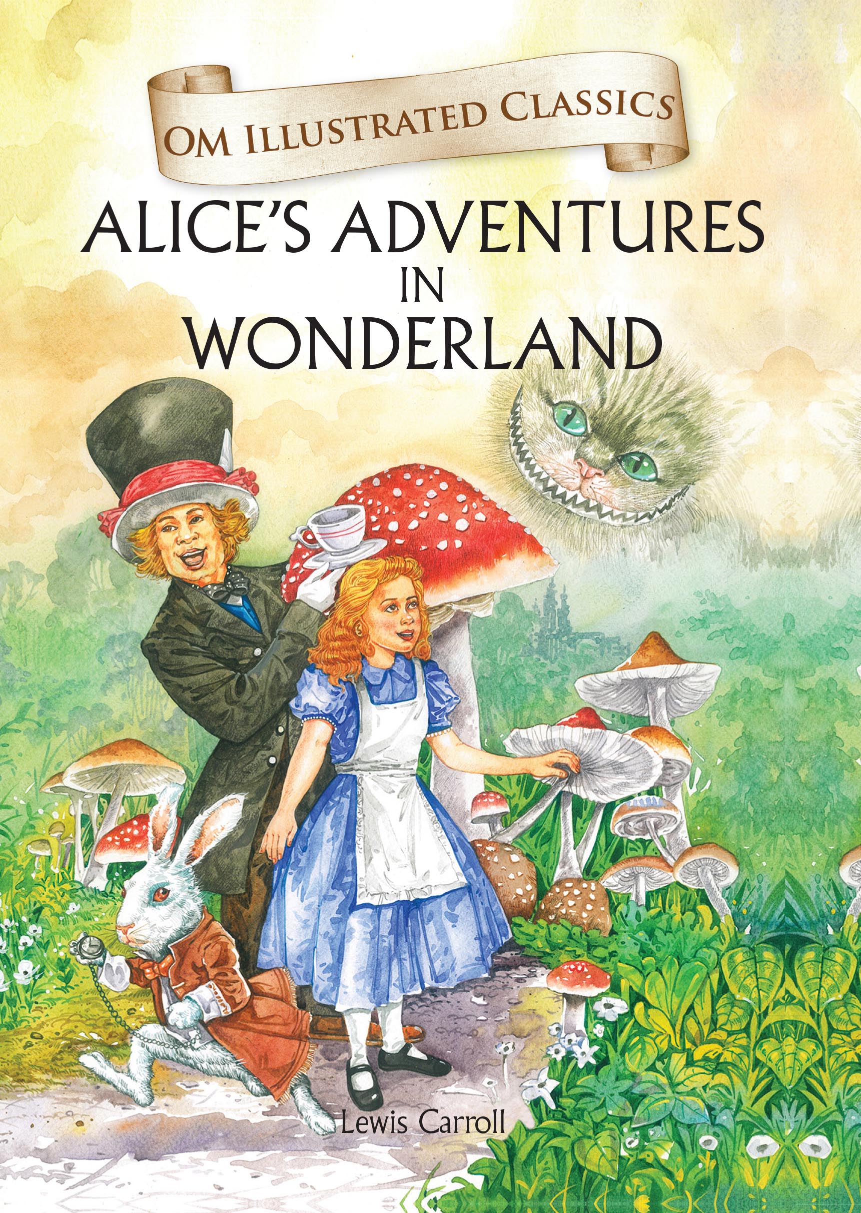 Alice in Woderland : Om Illustrated Classics - Om Books - Distacart
