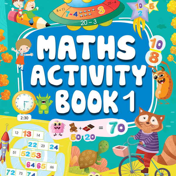 Maths Activity Book 1 - Om Books - Distacart
