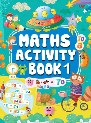 Maths Activity Book 1 - Om Books - Distacart