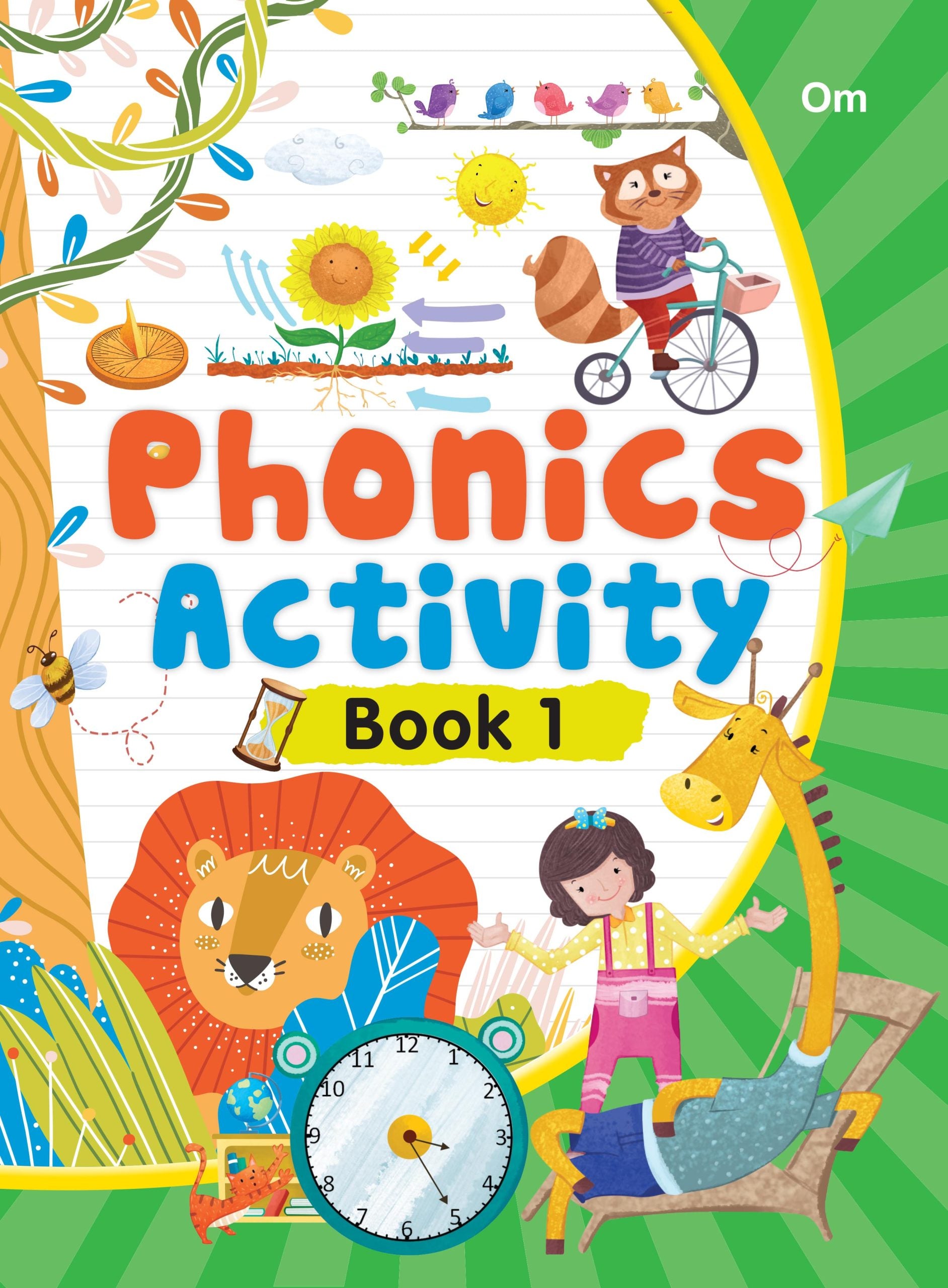 Phonics Activity Workbook 1 - Om Books - Distacart