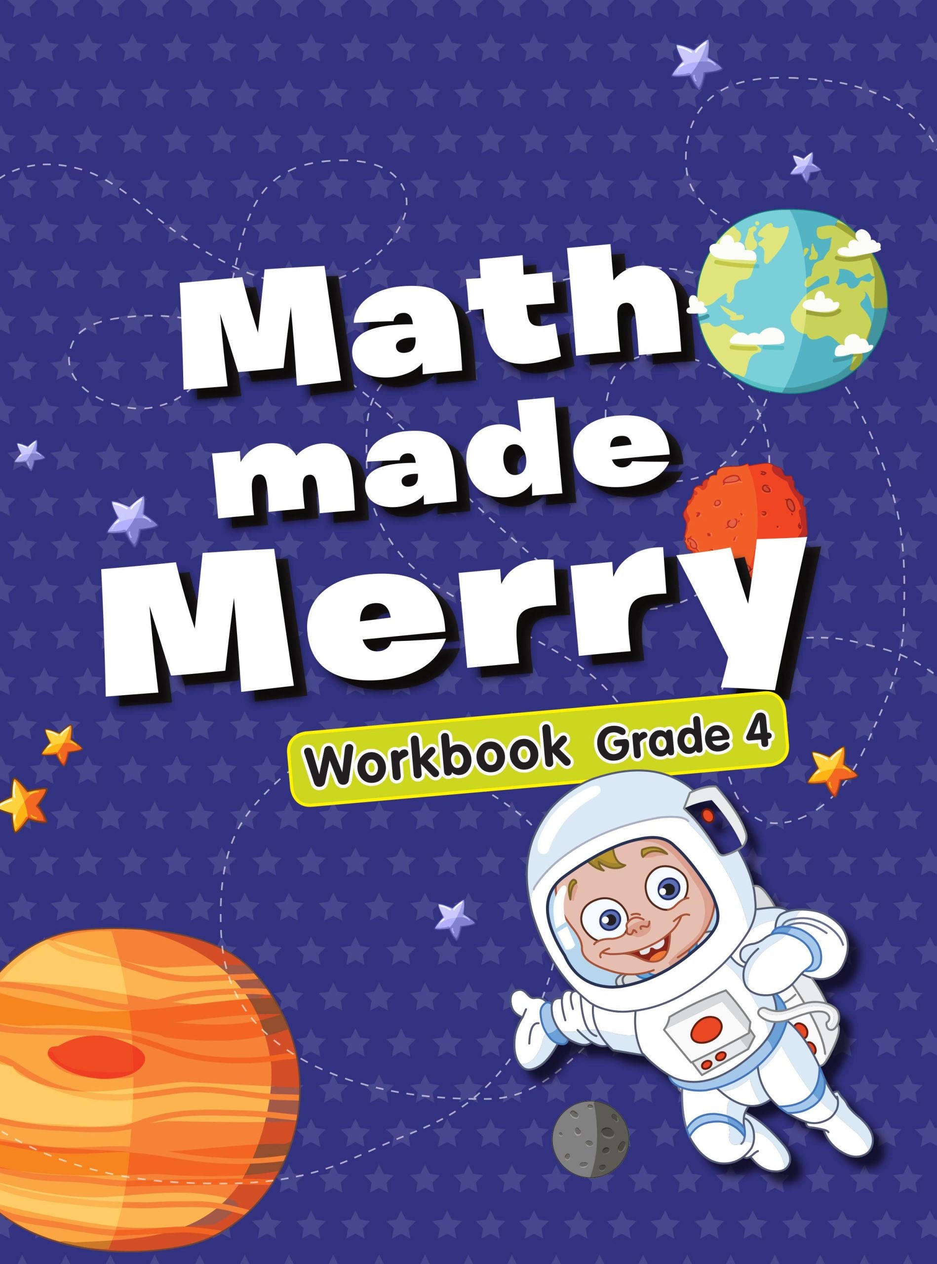 Maths Made Merry Workbook Grade-4 - Om Books - Distacart