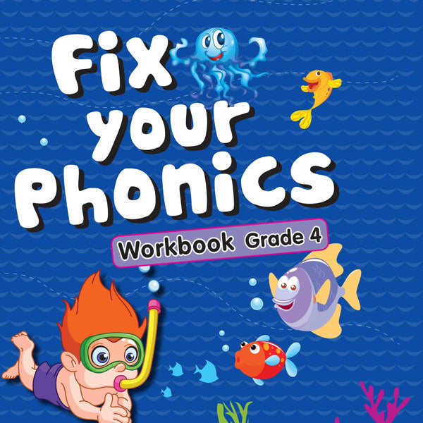 Phonics Activity Workbook 4 - Om Books - Distacart