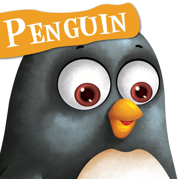 Penguin: Cutout Board Book - Om Books - Distacart