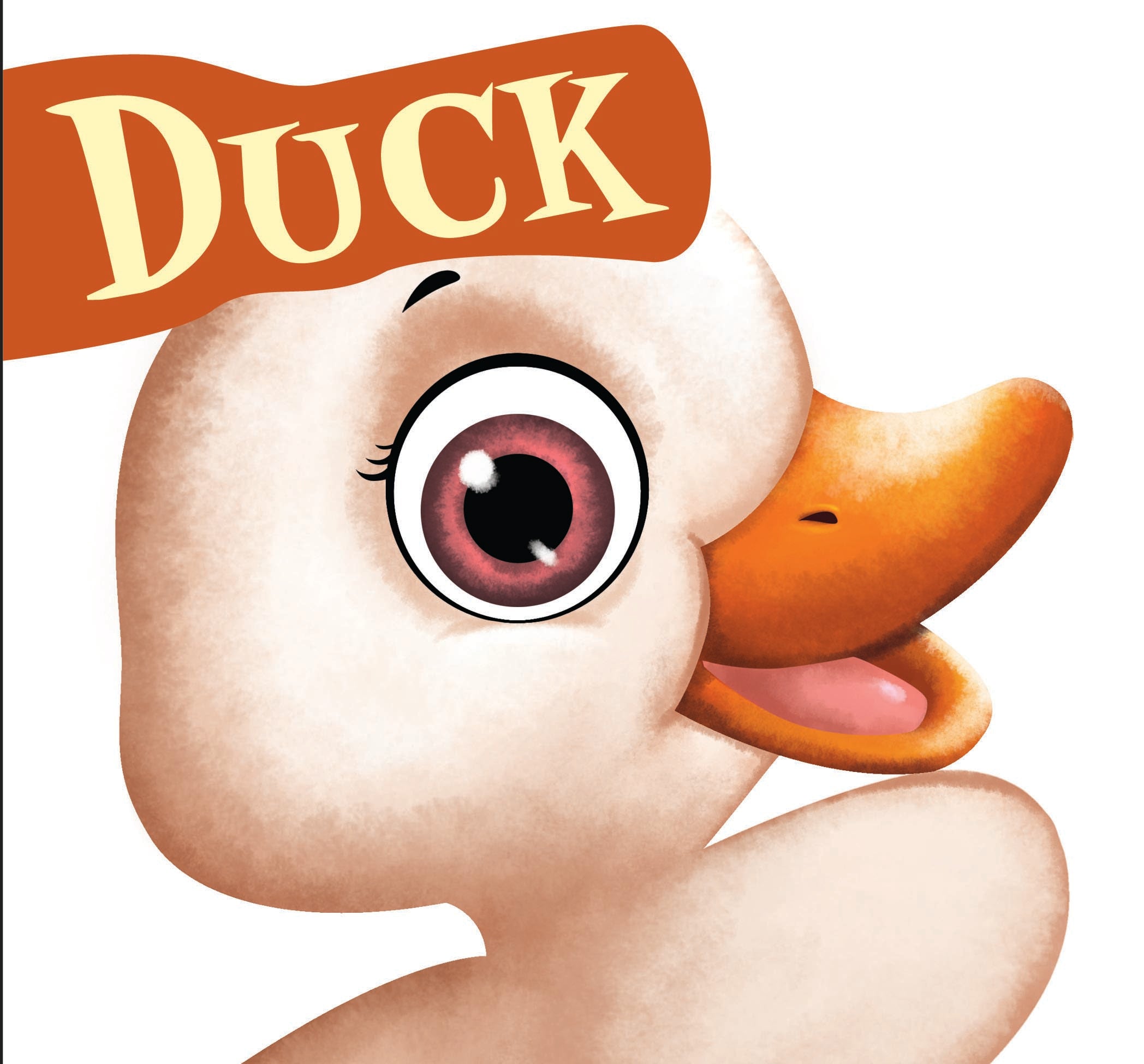 Duck : Cutout Board Book - Om Books - Distacart