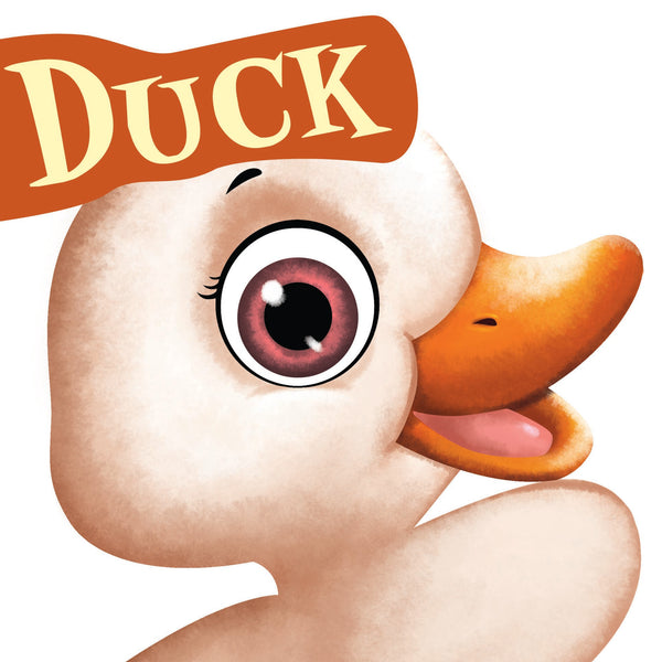 Duck : Cutout Board Book - Om Books - Distacart