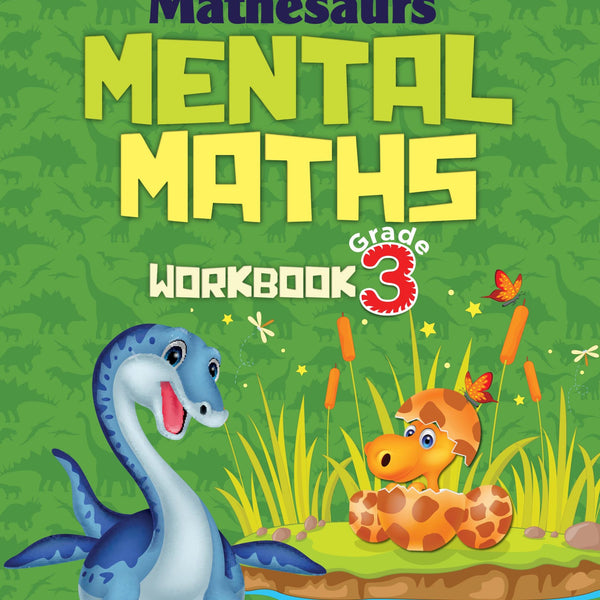 Mathesaurs Mental Math Workbook Grade-3 - Om Books - Distacart