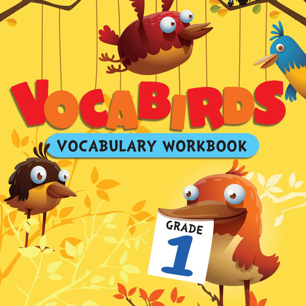 Vocabirds Vocabulary Workbook Grade-1 - Om Books - Distacart
