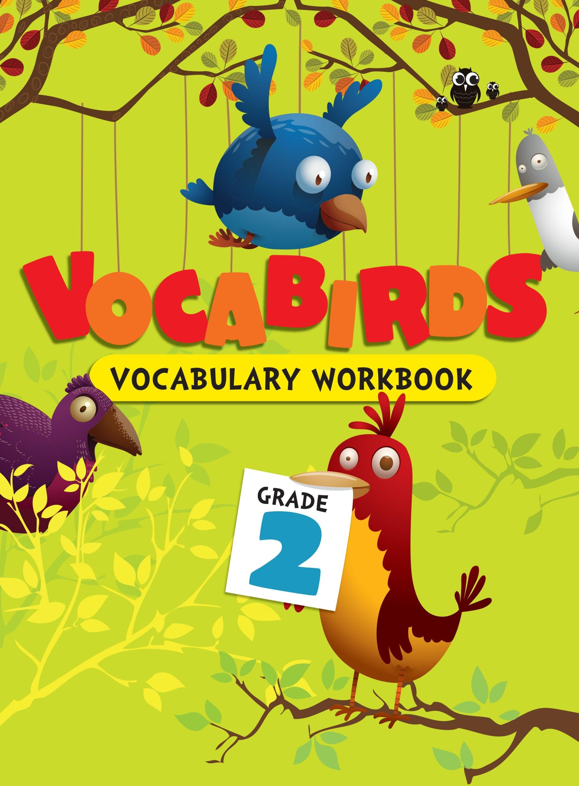 Vocabirds Vocabulary Workbook Grade-2 - Om Books - Distacart