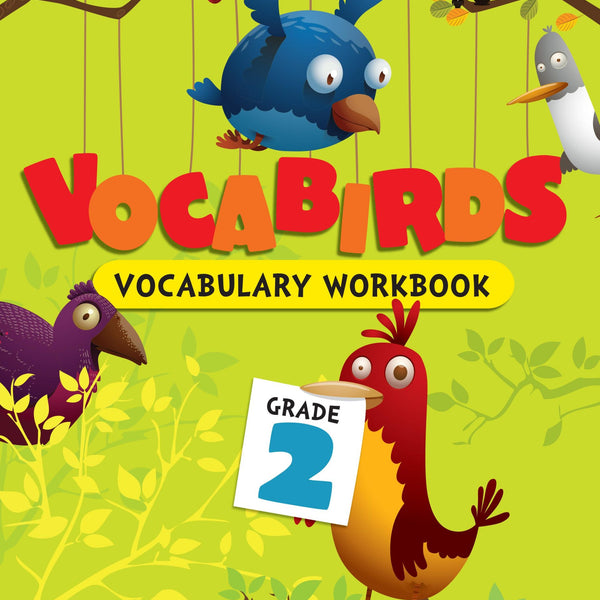 Vocabirds Vocabulary Workbook Grade-2 - Om Books - Distacart
