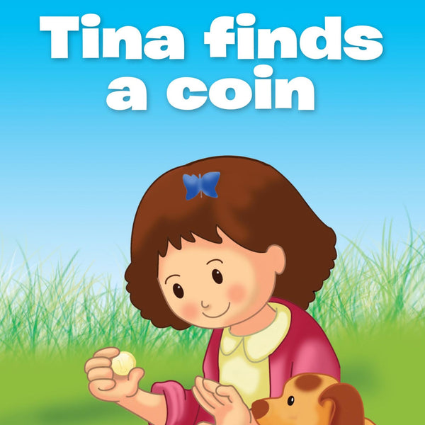 All set to Read Readers Level 1 Tina Finds a Coin - Om Books - Distacart