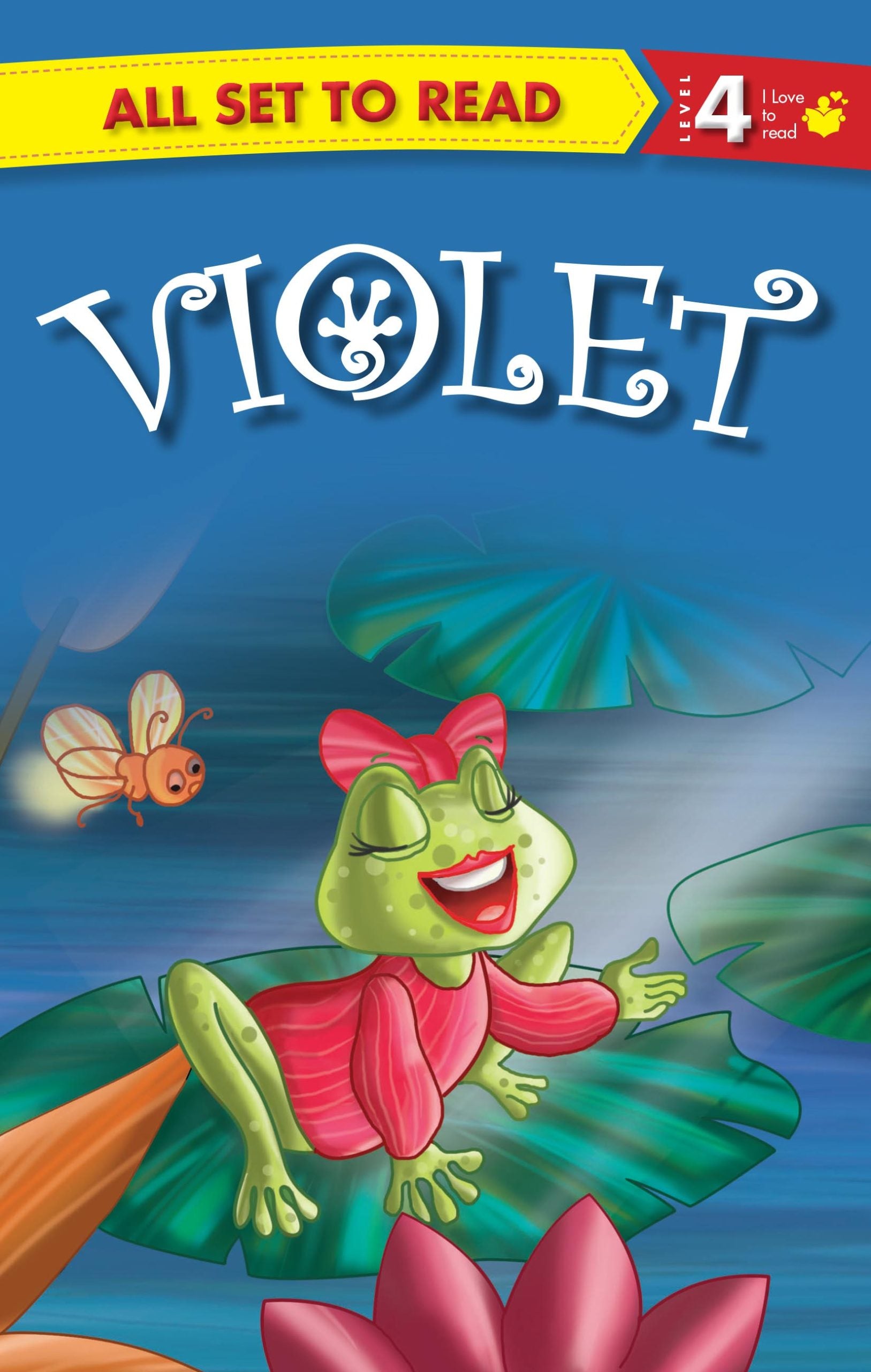 All set to Read Readers Level 4 Violet - Om Books - Distacart
