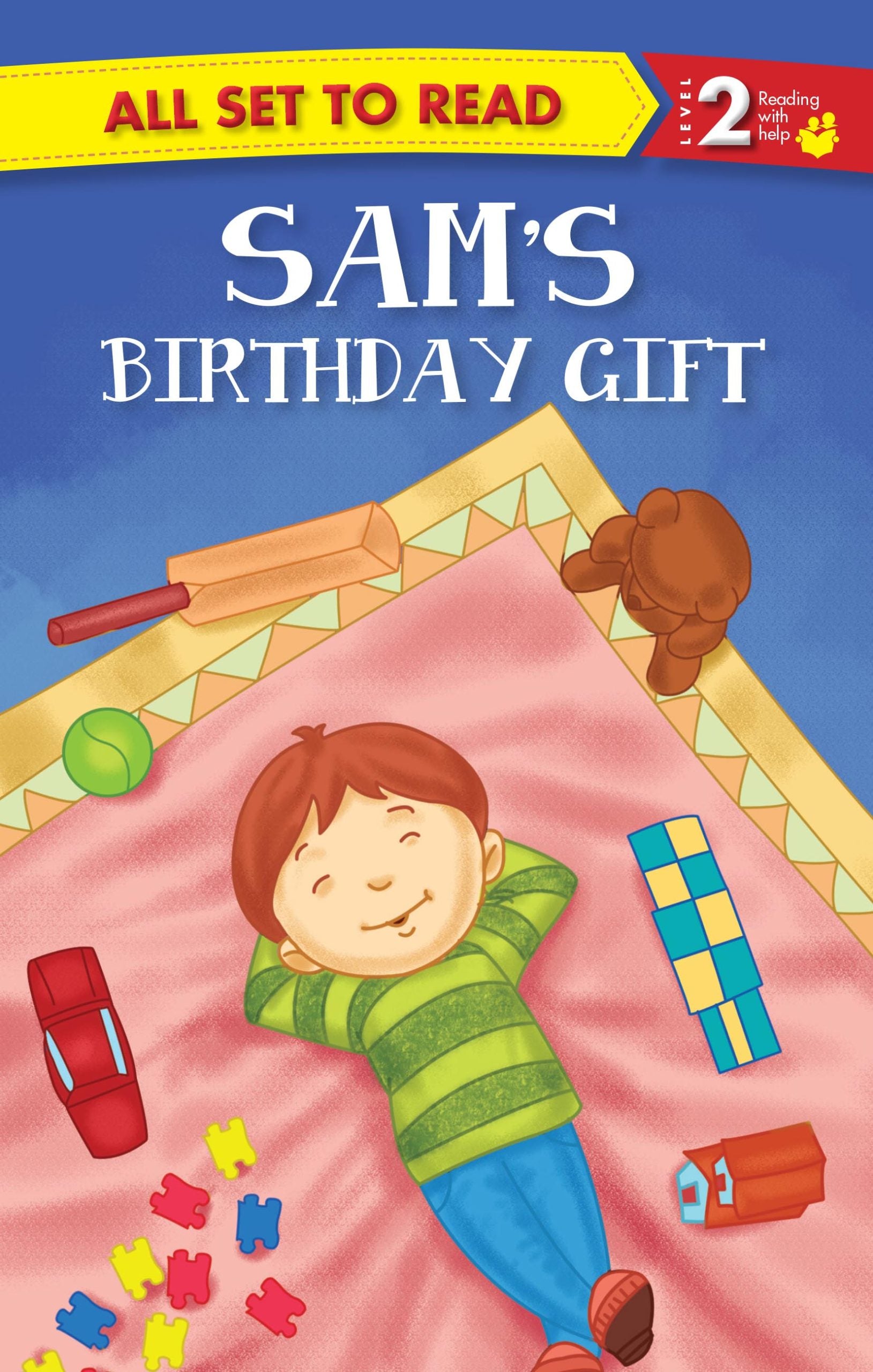 All set to Read Readers Level 2 Sam's Birthday Gift - Om Books - Distacart