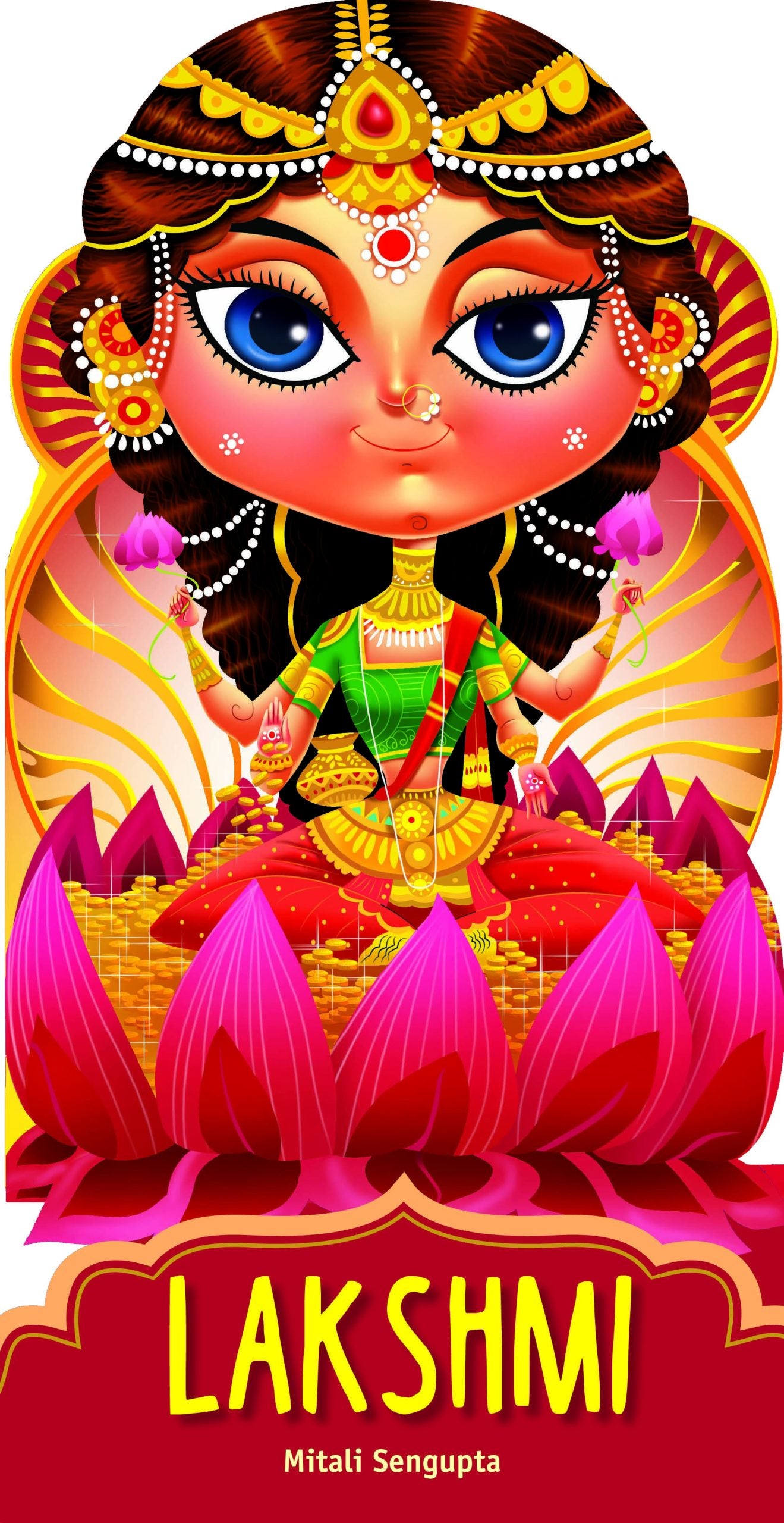 Lakshmi : Cutout Story Book - Om Books - Distacart