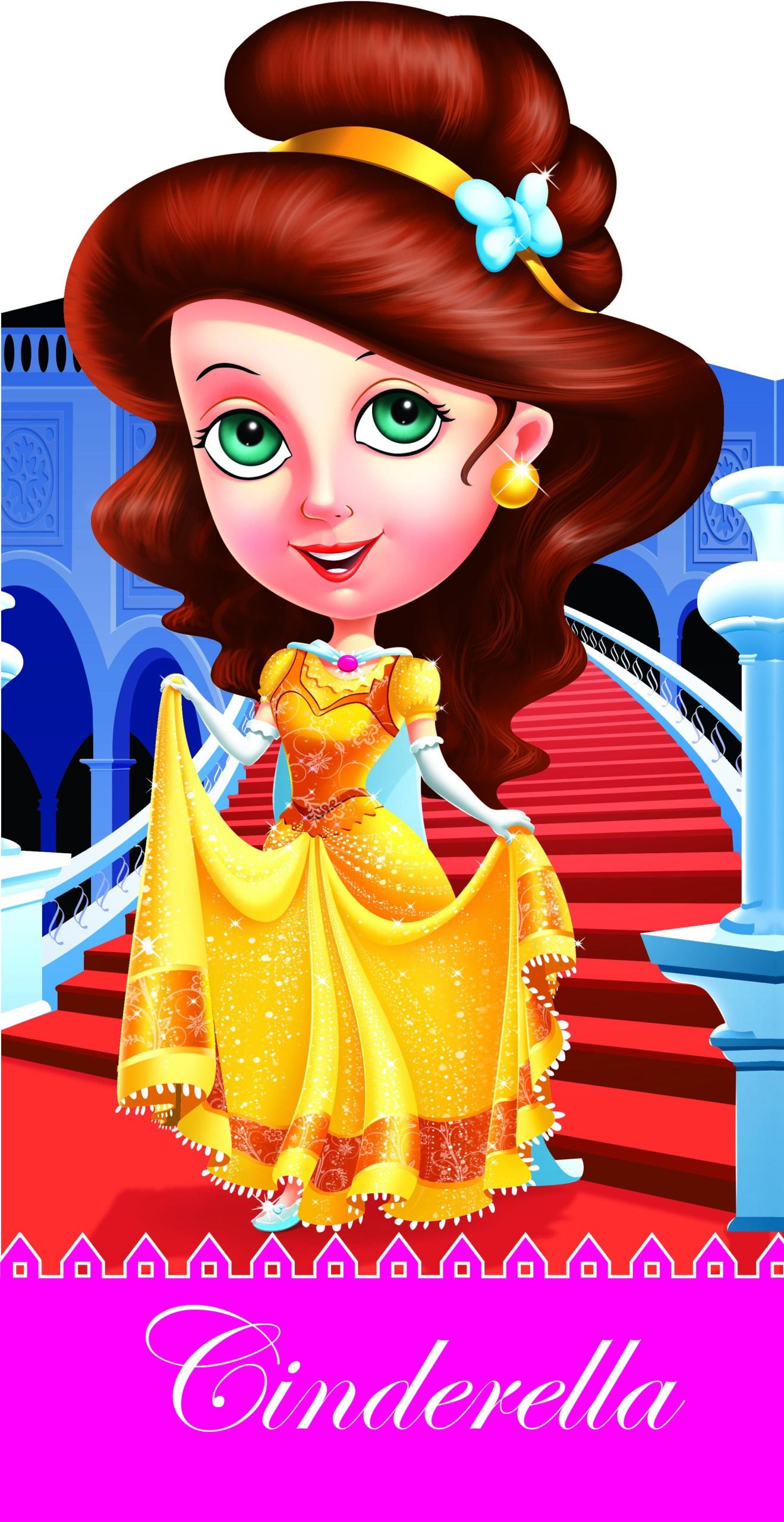 Cinderella : Cutout Story Book - Om Books - Distacart