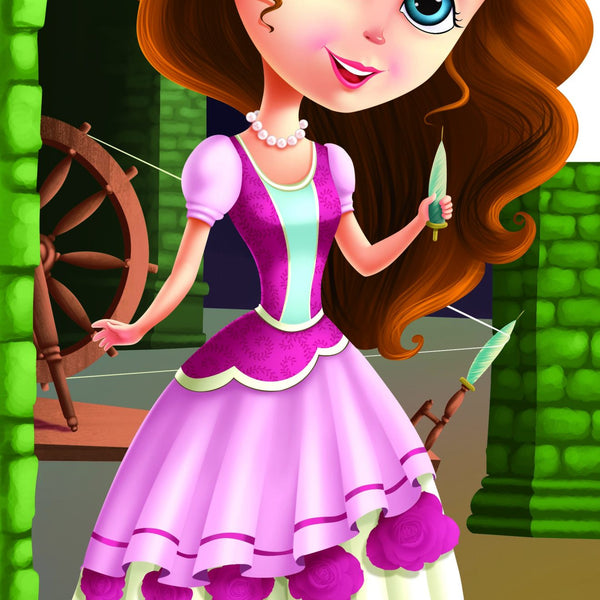 Sleeping Beauty : Cutout Story Book - Om Books - Distacart