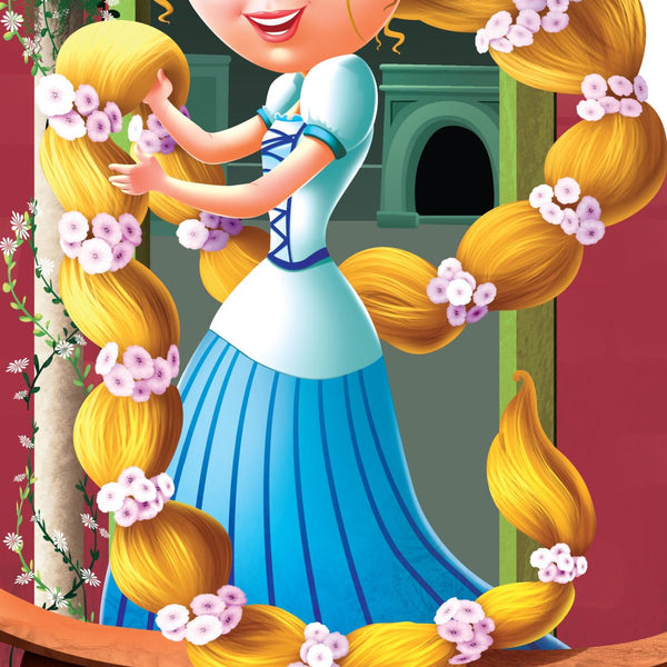 Rapunzel : Cutout Story Book - Om Books - Distacart