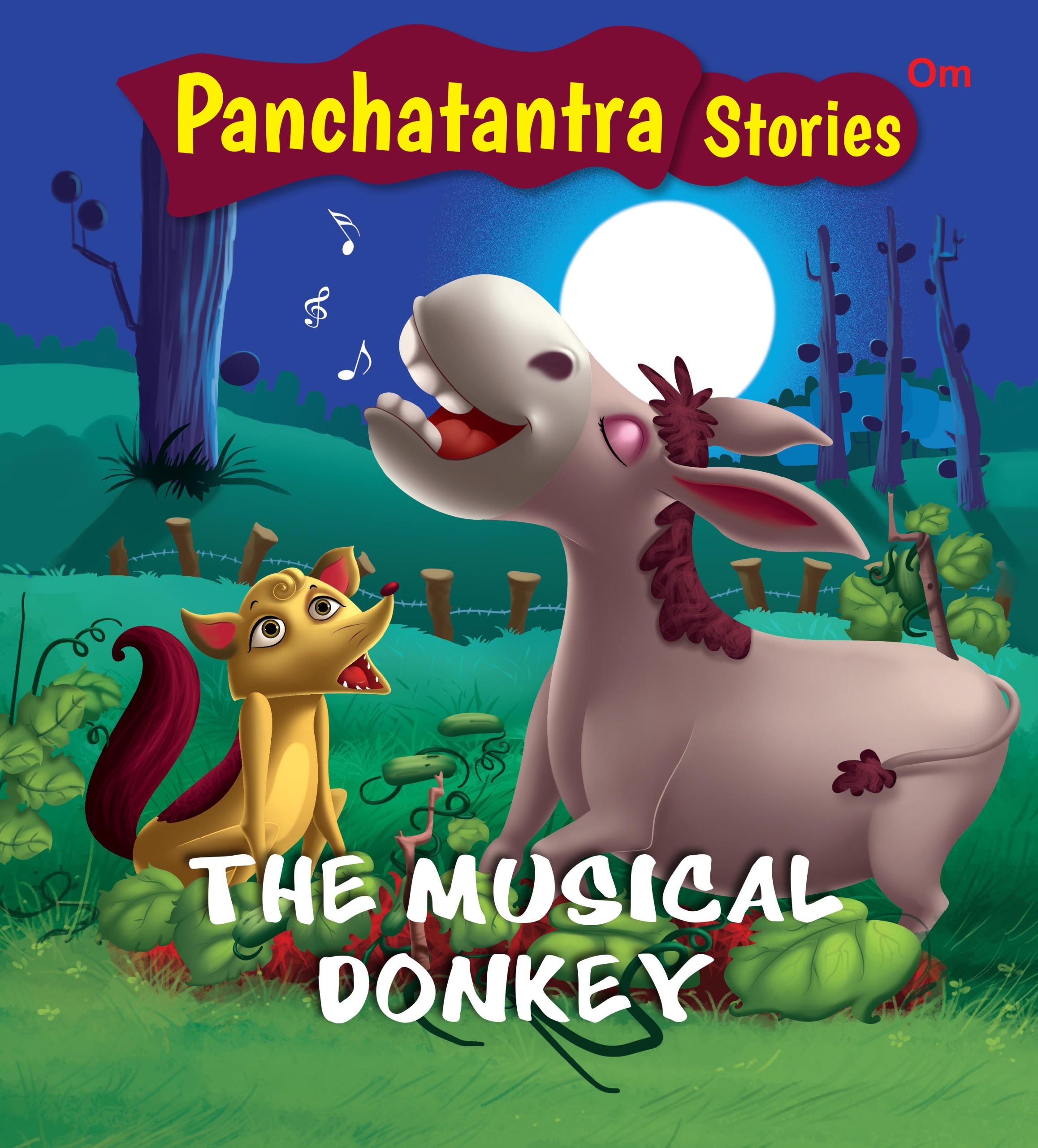 The Musical Donkey : Panchatantra Stories - Om Books - Distacart