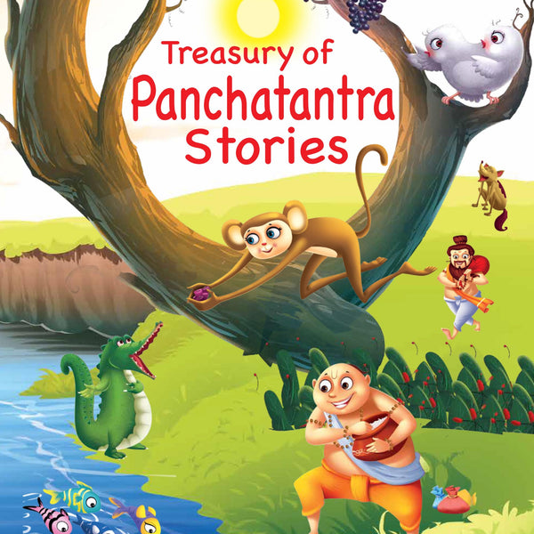 Treasury of Panchatantra Stories (Binder) - Om Books - Distacart