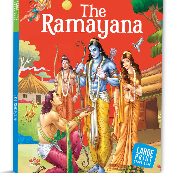The Ramayana : Large Print - Om Books - Distacart