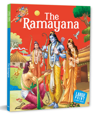 The Ramayana : Large Print - Om Books - Distacart