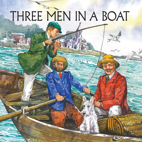 Three Man in a Boat : Om Illustrated Classics - Om Books - Distacart